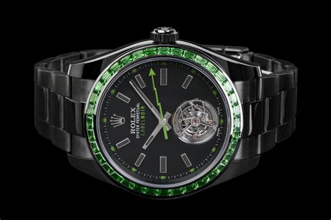 rolex label noir tourbillon price|Rolex milgauss tourbillon.